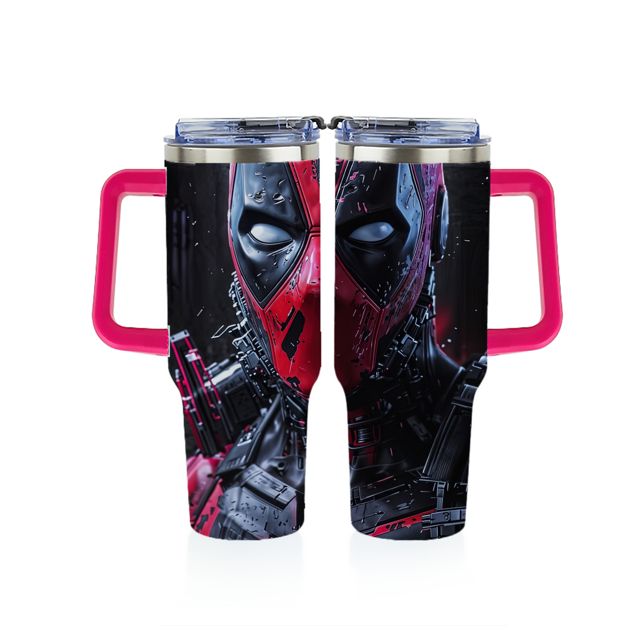 （画像用） Deadpool デッドプール 1200ｍLフルプリント車用タンブラー
